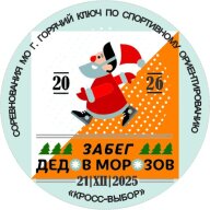 Соревнования МО г. Горячий Ключ по спортивному ориентированию «Забег Дедов Морозов-2026» Соревнования МО г. Горячий Ключ по спортивному ориентированию «Забег Дедов Морозов-2026»