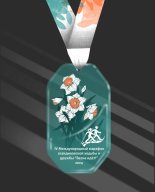 Медаль IVМеждународного марафона скандинавской ходьбы и дружбы "Весна Идёт" 2024