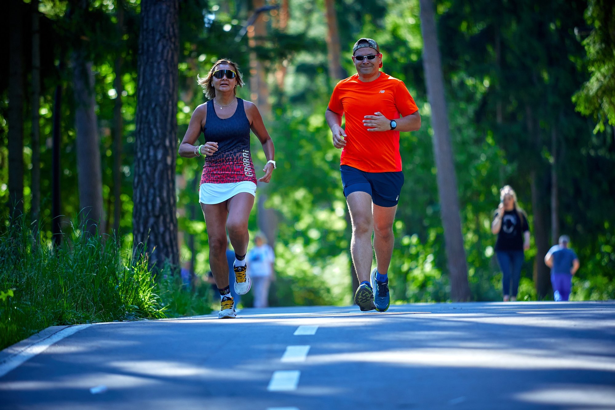 Пробеги cross. На одной волне Пестовский парк.